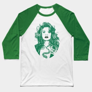 Gloria Trevi// green solid style, Baseball T-Shirt